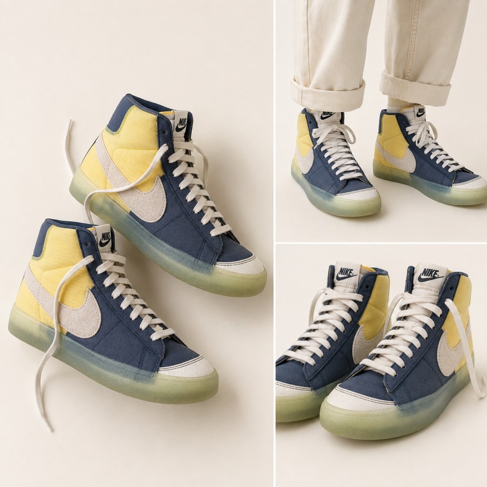 Nike Blazer Mid '77 Move to Zero Armory Navy Men's 9 DH4505-400